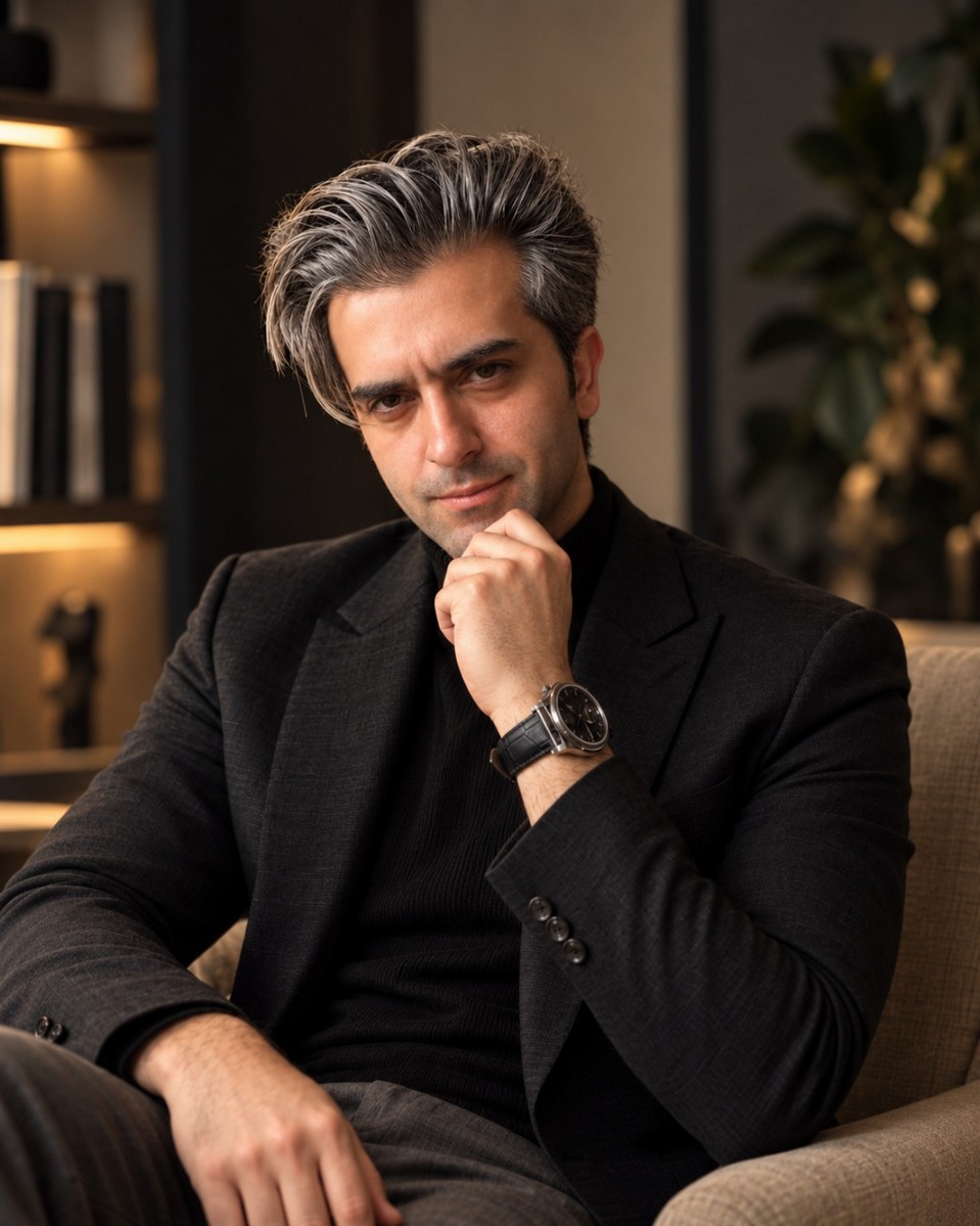 پرترهٔ رسمی بهرام نوروزی، همبنیانگذار پارتو